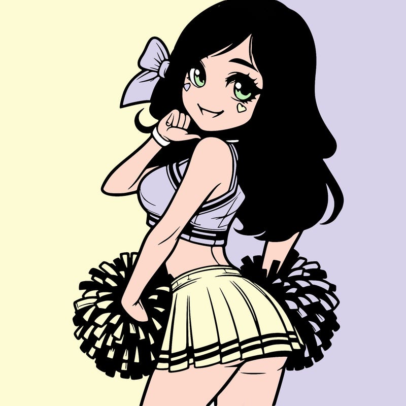 realistic cheerleader