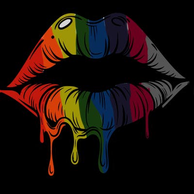 lips that look realistic and drip