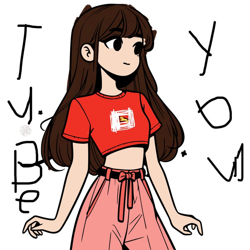 girl in a cute crop top