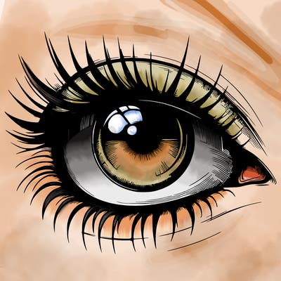 realistic eye