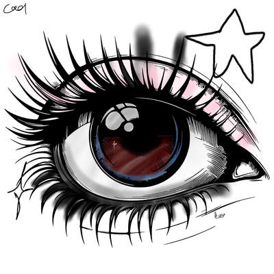 realistic eye