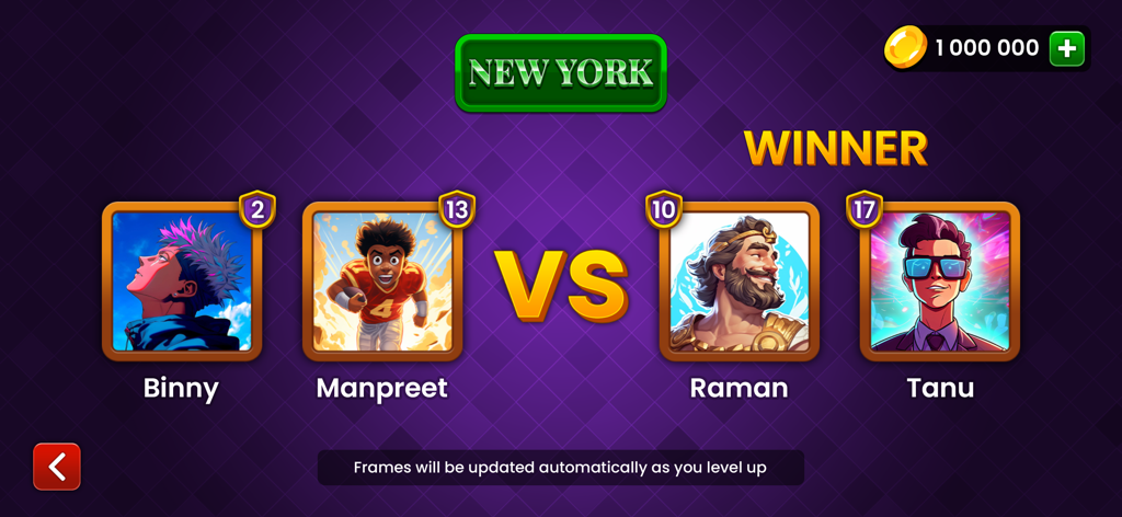 Seep King - Seep King 2v2 multiplayer match results screen showing the winning team in New York
