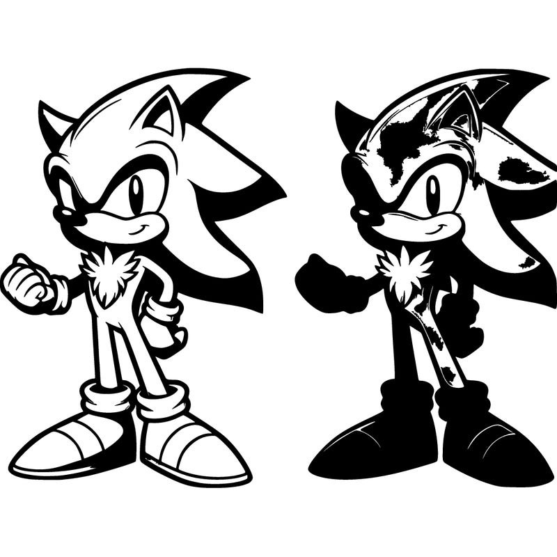 sonic the hedgehog white shadow the hedgehog