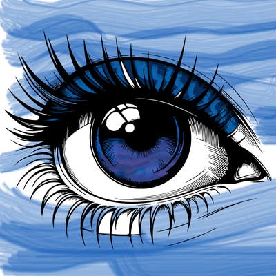 realistic eye