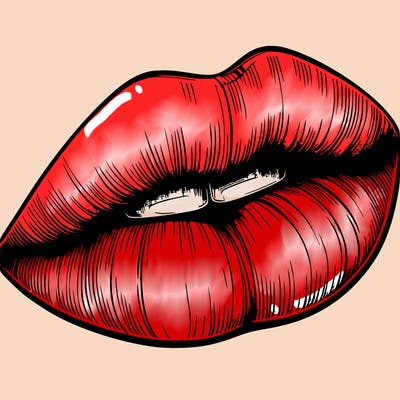 realistic lips