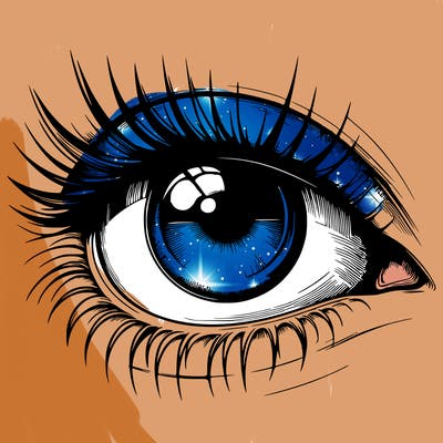 realistic eye