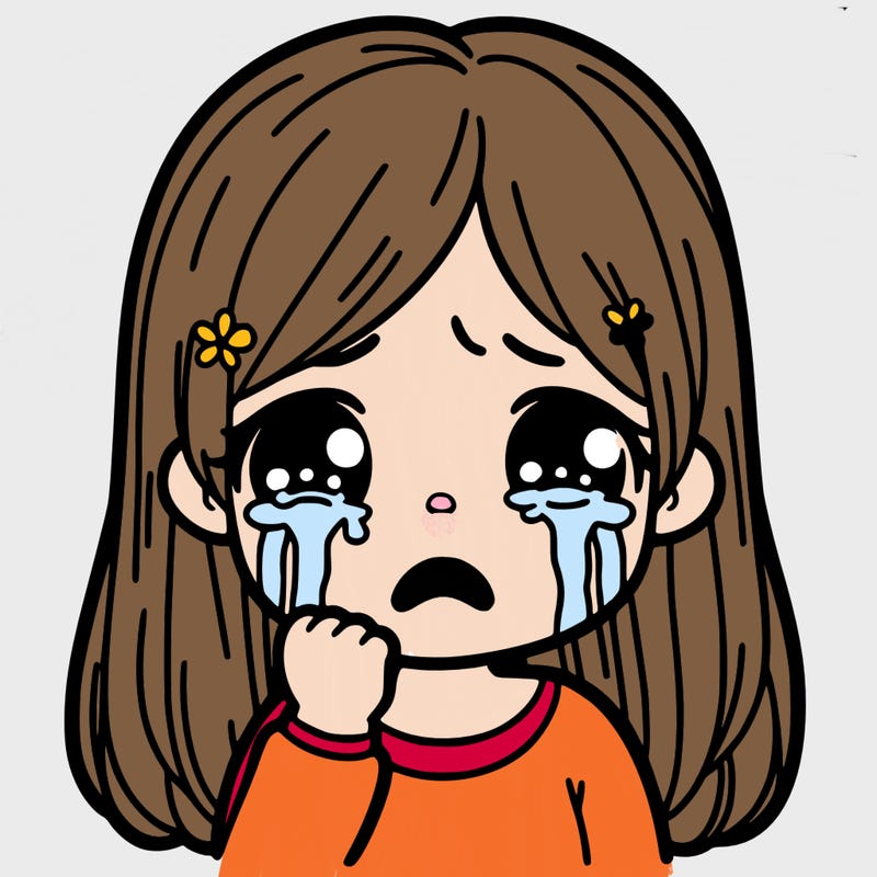 crying girl