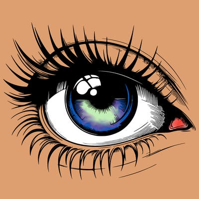 realistic eye