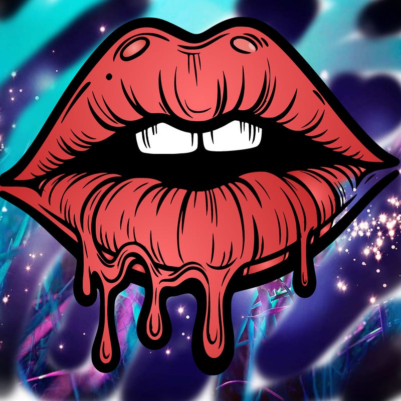 lips that look realistic and drip