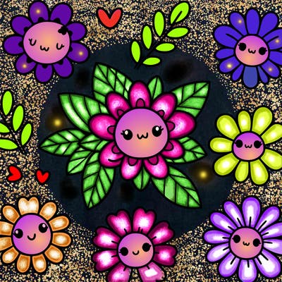 cute flower patterns