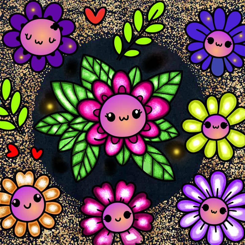 cute flower patterns