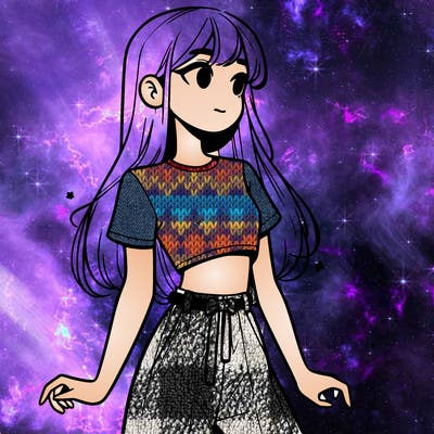 girl in a cute crop top