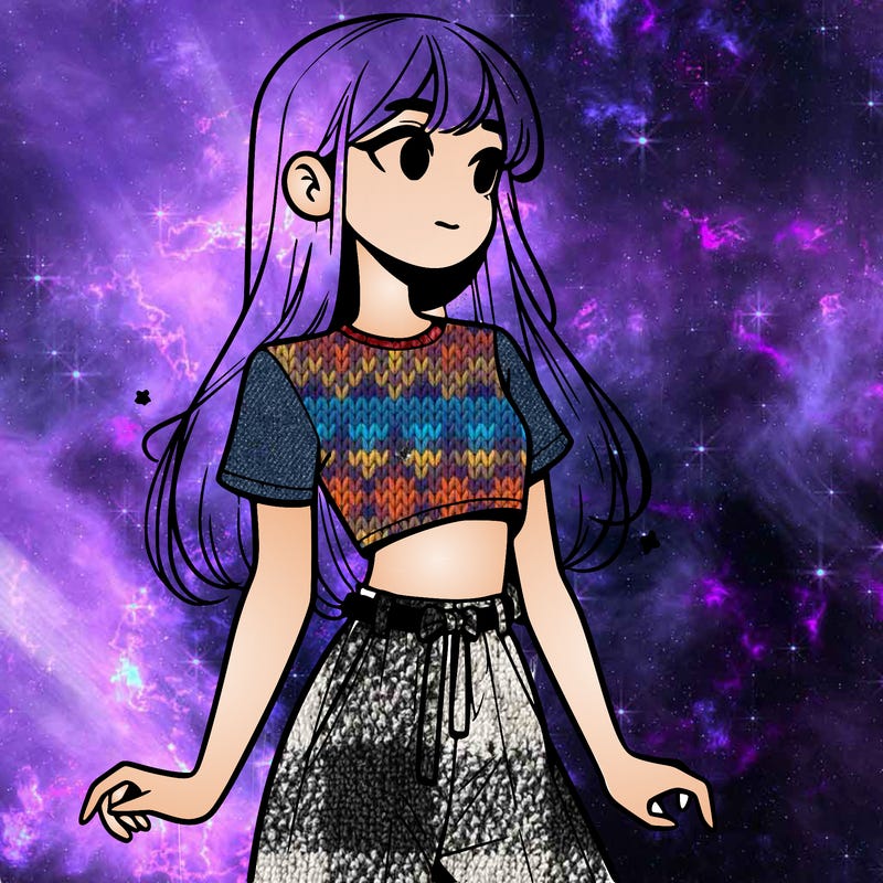 girl in a cute crop top