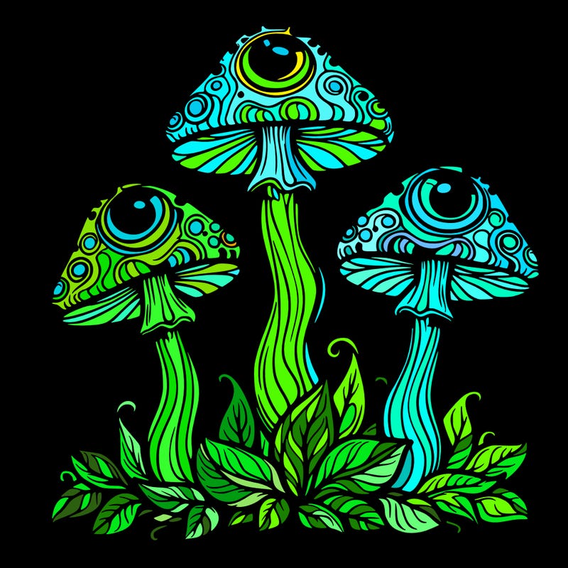 trippy mushrooms