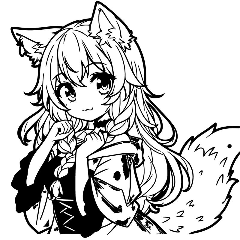 manga wolf girl