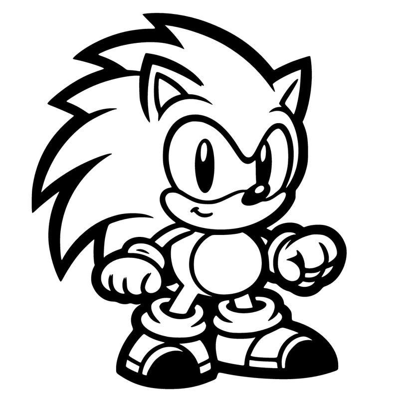 the video game character sonic
