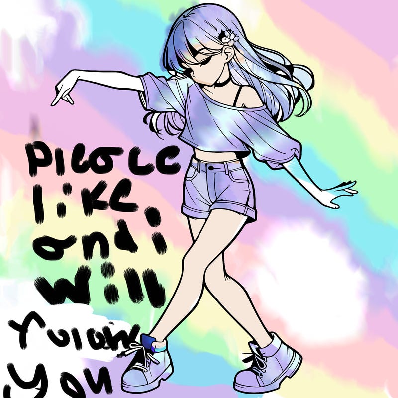 realistic girl danceing