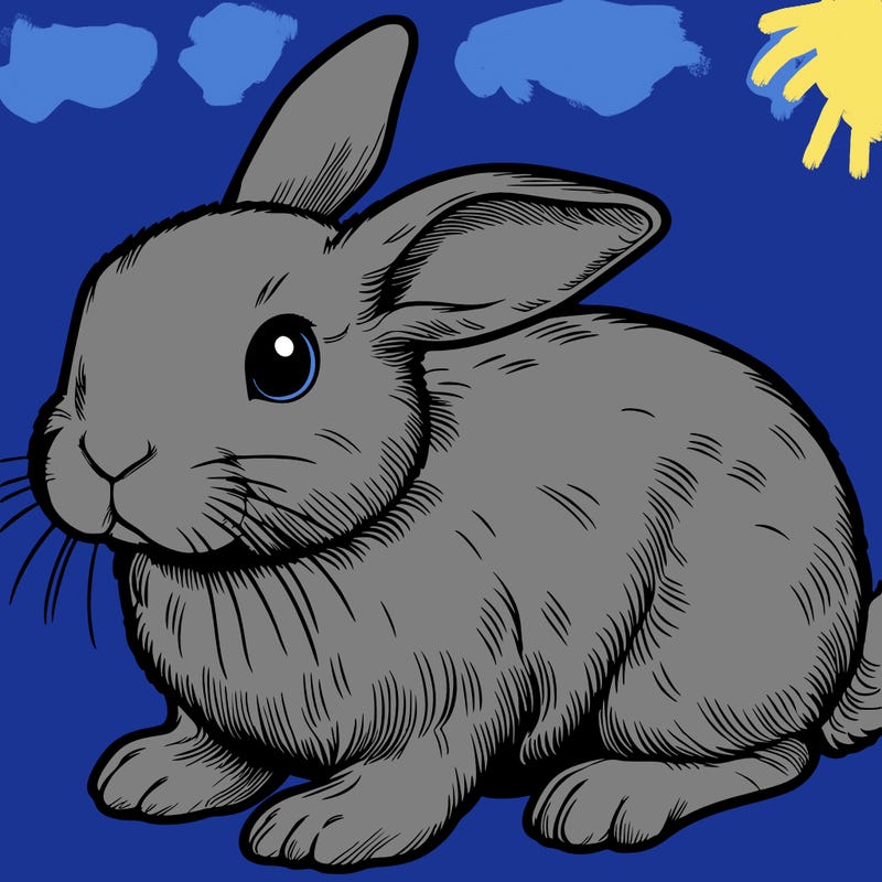 realistic bunny