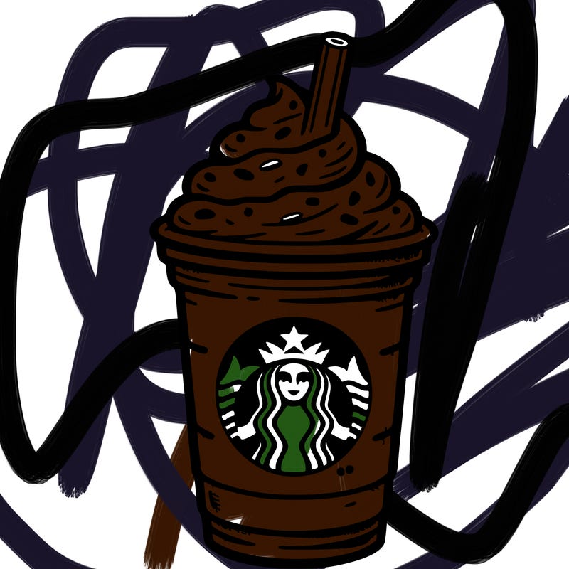 starbucks, frappuccino