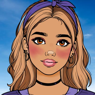 realistic teenage girl