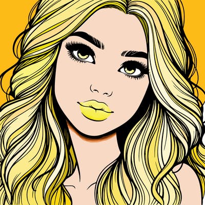 beautiful realistic girl