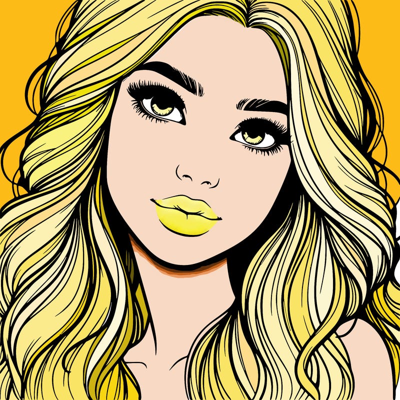 beautiful realistic girl