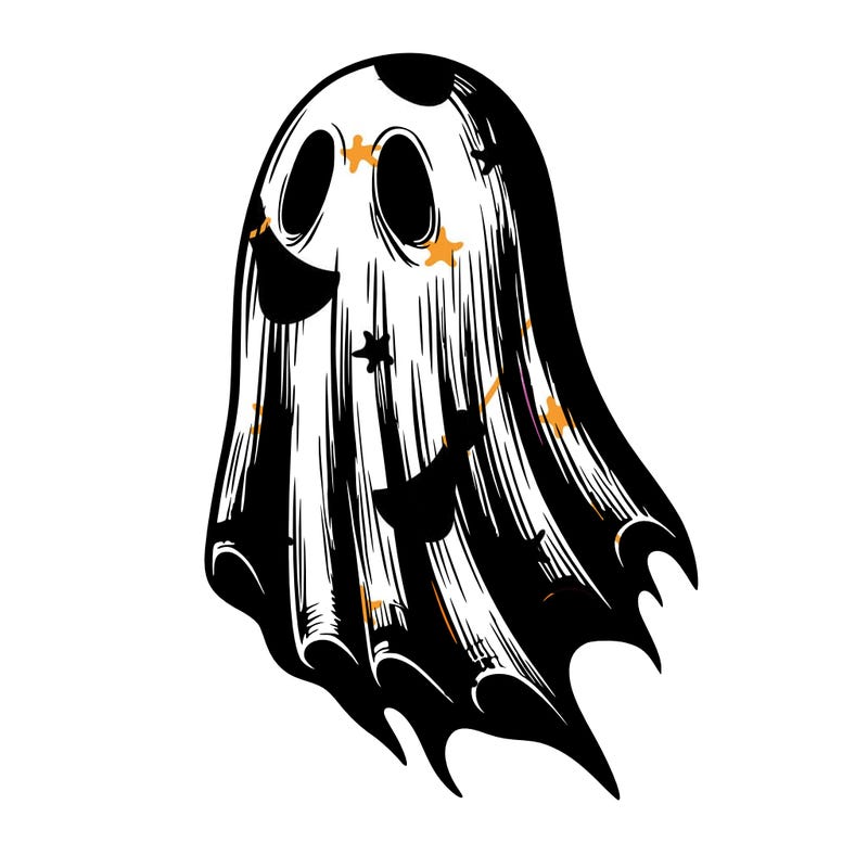 realistic creepy ghost