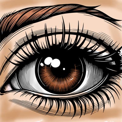 realistic eye