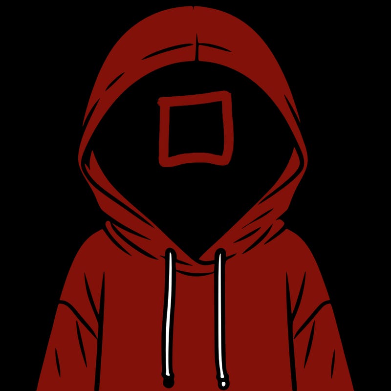 faceless girl in hoodie