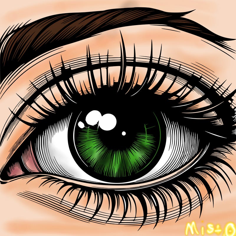 realistic eye
