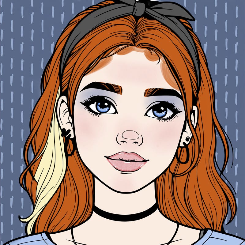 realistic teenage girl