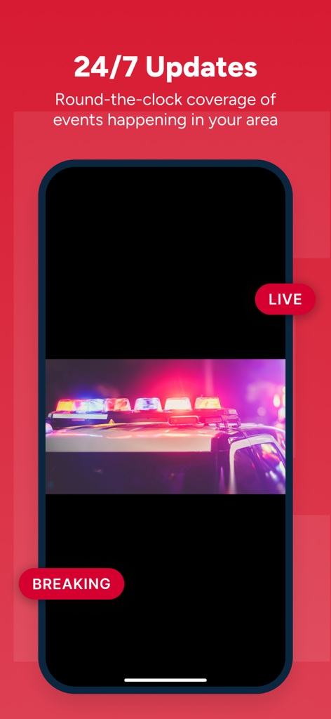Atlanta News 11Alive app showing 24/7 breaking news and live local coverage on a smartphone