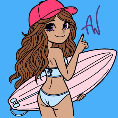 surfer girl