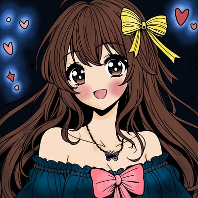 girl  beautiful manga