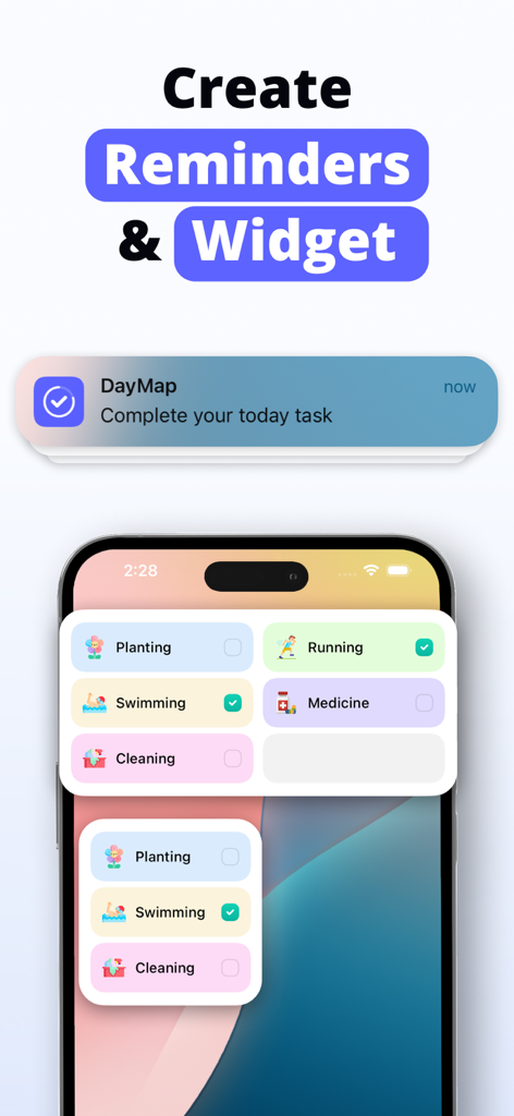 DayMap | 毎日のルーティンプランナー、習慣トラッカー＆タスクマネージャー