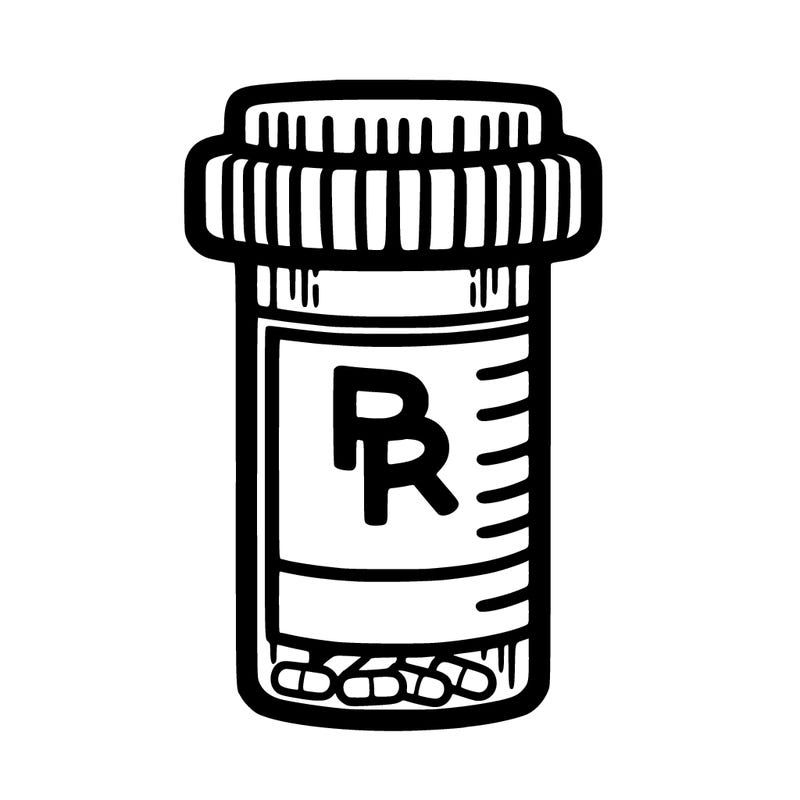 a prescription bottle