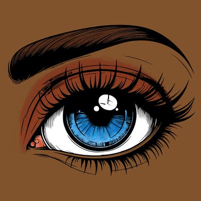 realistic eye