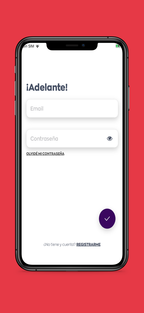 Login-Bildschirm der mobilen App Taxi Torrevieja mit Eingabefeldern für E-Mail und Passwort auf weißem Hintergrund.