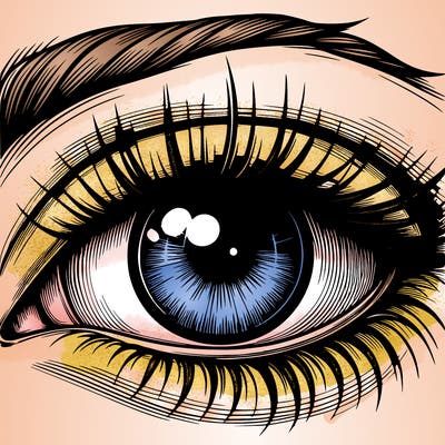 realistic eye