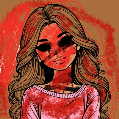 realistic beautiful girl