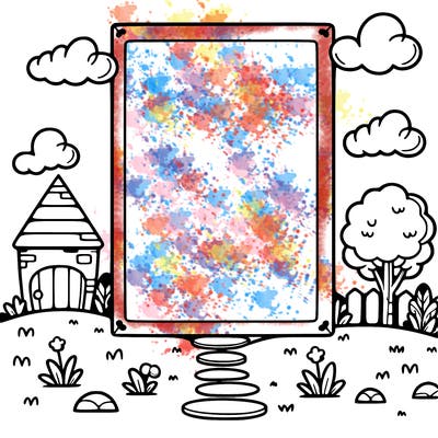 blank white paper with no design '