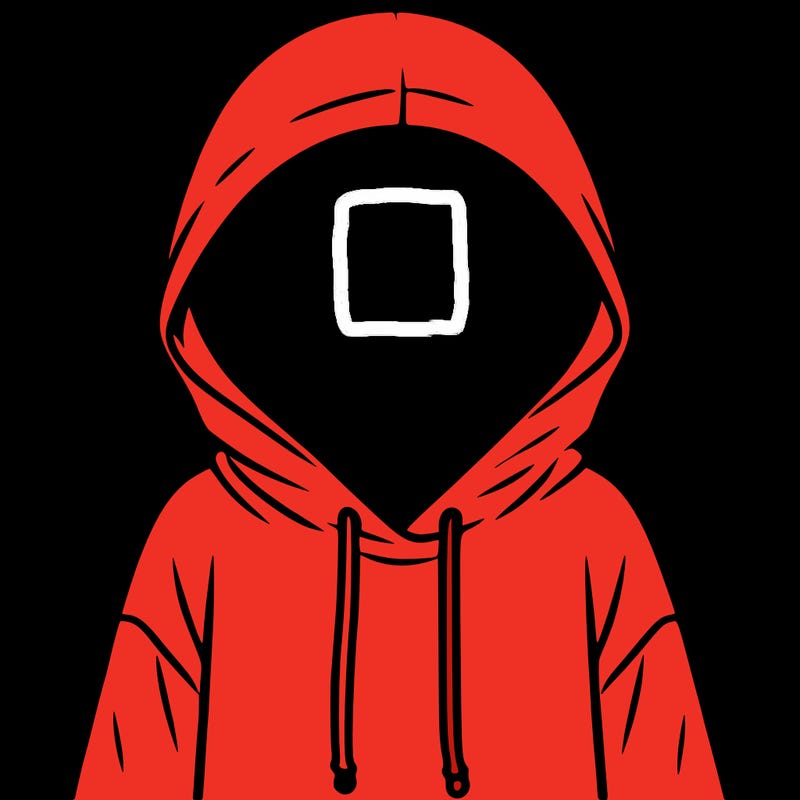 faceless girl in hoodie