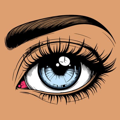realistic eye
