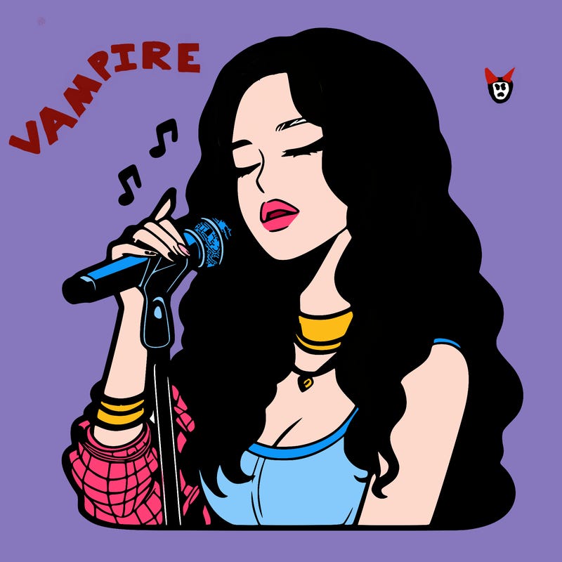 realistic female singer