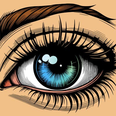 realistic eye