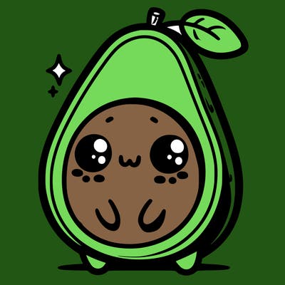 cute avocado