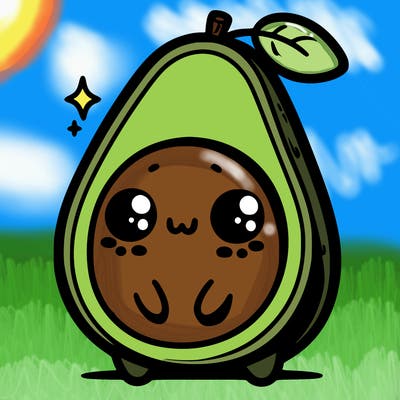 cute avocado