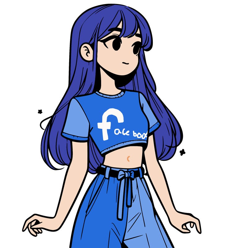 girl in a cute crop top