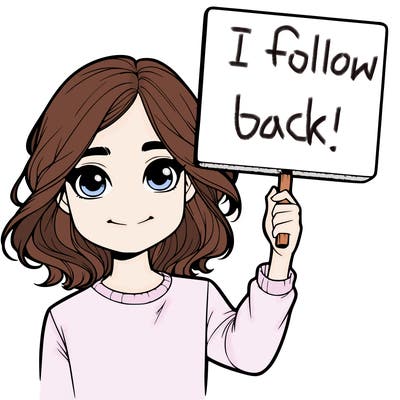 realistic girl holding up a sign