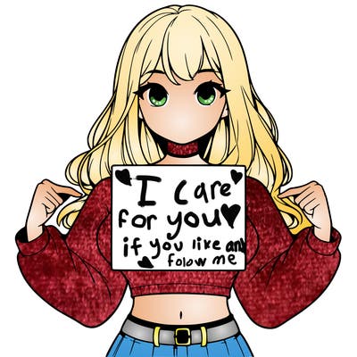 girl holding a blank sign in a long sleeve crop top
